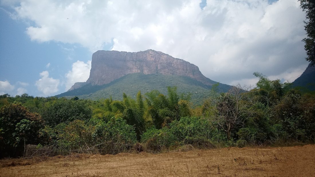 Nagari Hills, a regional landscape near Podaturpet